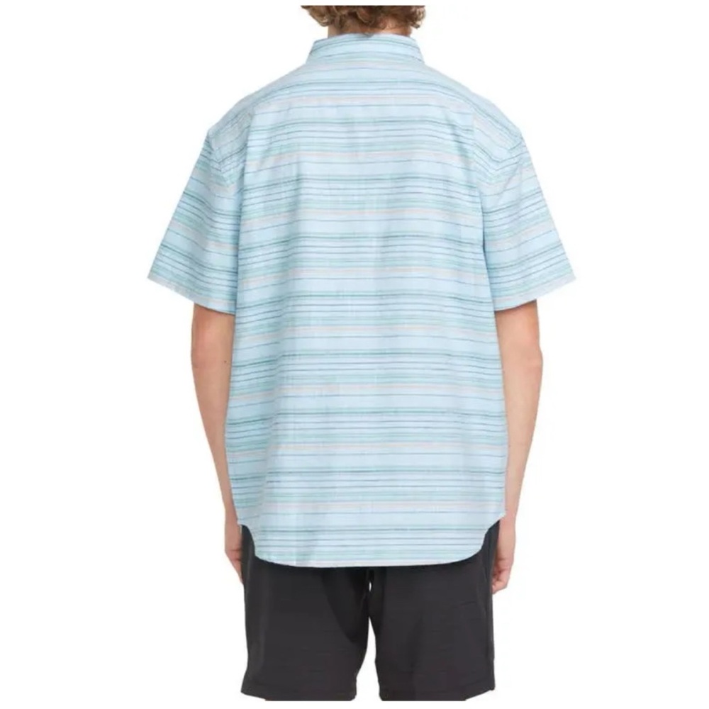 BILLABONG ALL DAY STRIPE COTTON SHIRT ♠️NEW WITH TAGS!♣️ - Picture 2 of 6